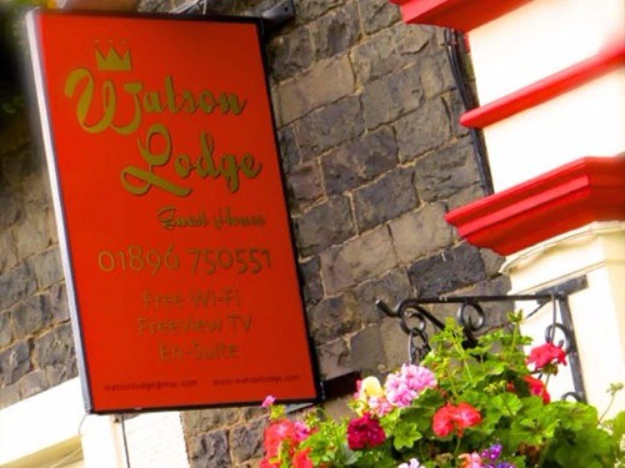Watson Lodge Guest House Galashiels Exterior foto